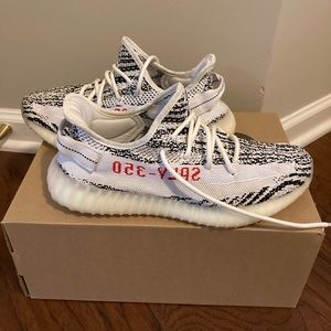 Yeezy Boost 350 V2 White/Black/Red